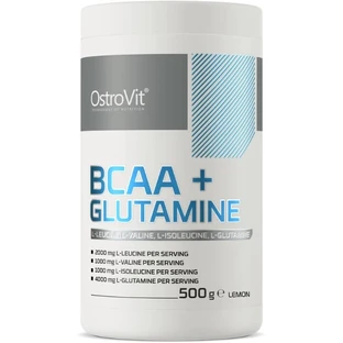 OstroVit BCAA + Glutamin Zitrone 500 g