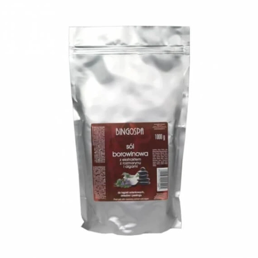 BINGOSPA Sel de boue extrait de romarin et algues 1000 g