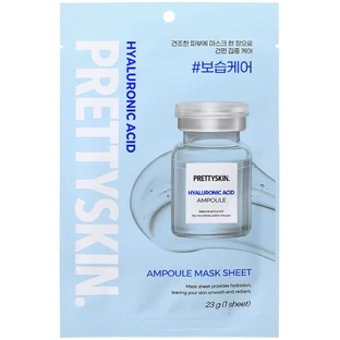 PRETTYSKIN AMPOULE Maskerblad HYALURONIC ACID intensief ...