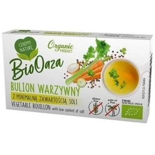 BioOaza Bulion de legume cu sare minimă 60g