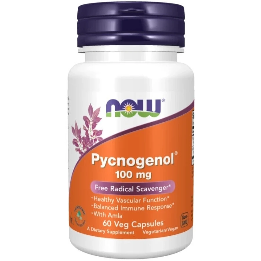 Now Foods Pycnogenol 100 mg 60 capsules