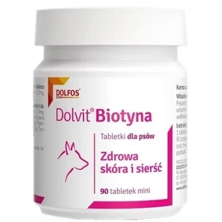 Dolvit Biotin Gesunde Haut und Haare für Hunde 90 Tabletten ...