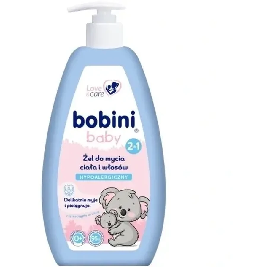 BOBINI Baby Hypoallergenic Body and Hair Wash Gel for ...