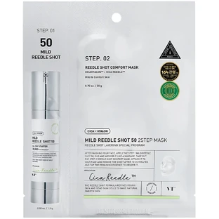 VT Cosmetics Masque raffermissant en 2 étapes Mild Reedle Shot 50 ...