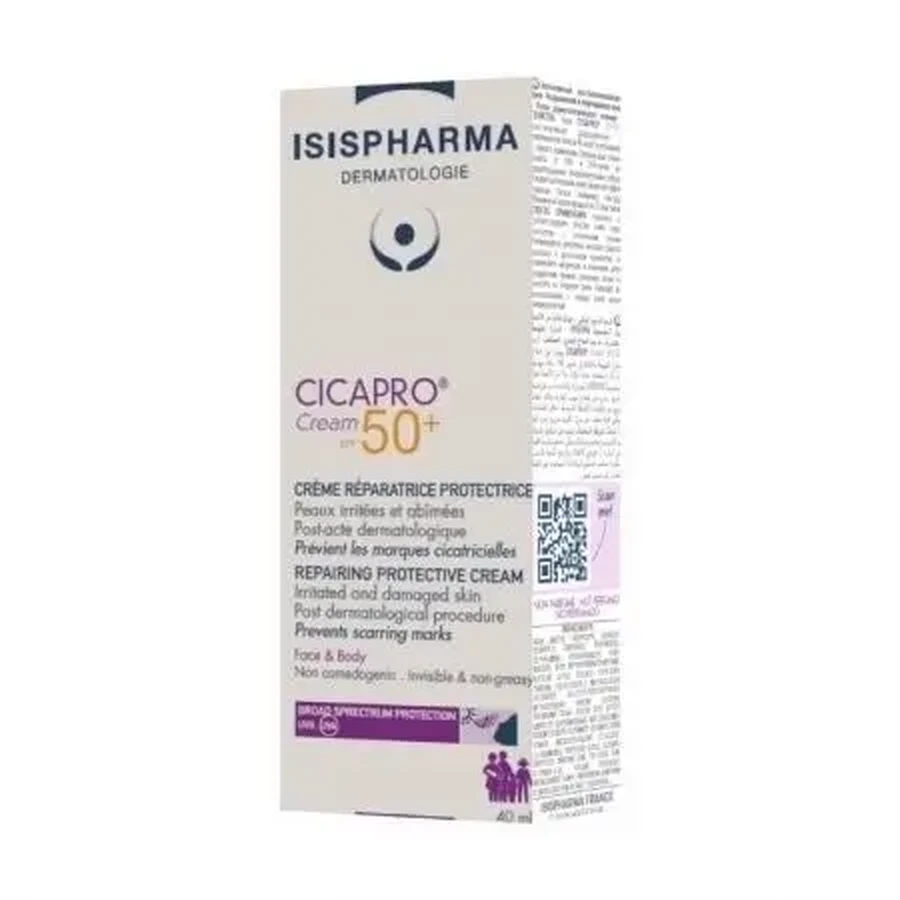 Isispharma Cicapro Creme SPF50+ Regenerationscreme für die Haut ...