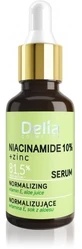DELIA NIACINAMIDE 10% + ZINK Normalizing Serum for Face, ...