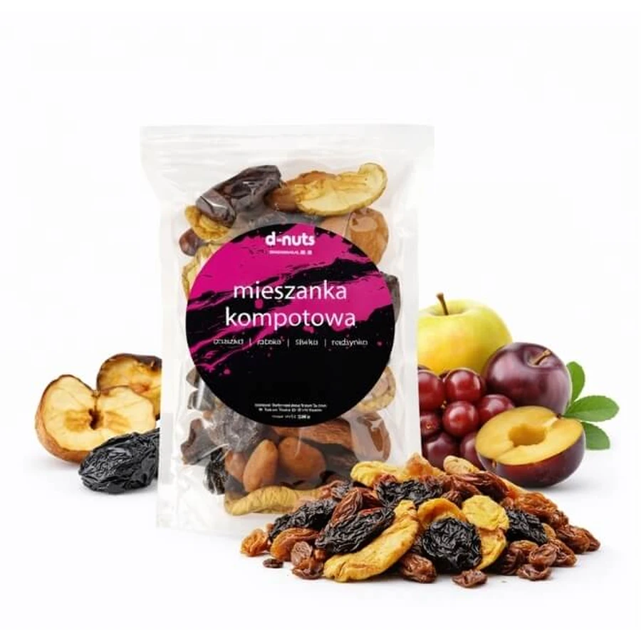 D-nuts Compote mix 190 g (Expiration date 26.07.2026)