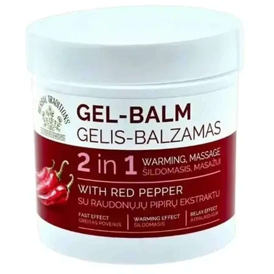 Herbal Traditions Warming Body Gel-Balm with ...