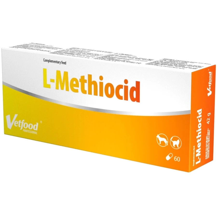 VETFOOD L-Methiocid 60 cápsulas.
