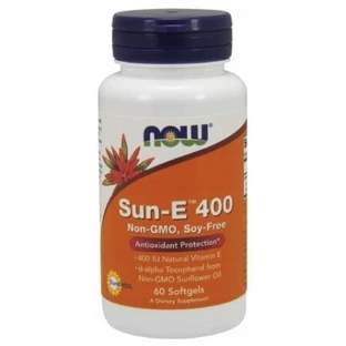 Now Foods Sun-E 400 Vitamin E 60 Kapseln