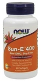 Now Foods Sun-E 400 Vitamine E 60 capsules