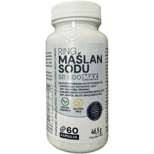Ring Sodium Butyrate SR 500 Max 60 gélules.