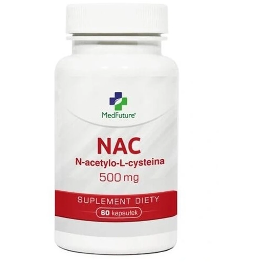 MedFuture NAC N-Acetyl-L-Cystein 500 mg 60 Kapseln.