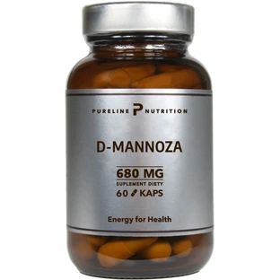 Pureline Nutrition D-Manosa 680 mg, 60 cápsulas