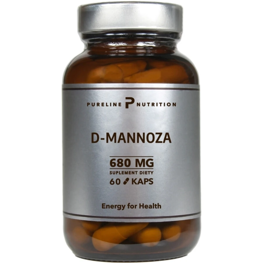Pureline Nutrition D-Manosa 680 mg, 60 cápsulas