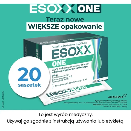 Esoxx One 20 sachets, 10 ml per stuk