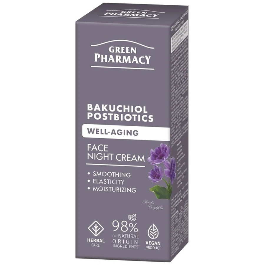 Green Pharmacy Gesichtsnachtcreme Bacuchiol, Postbiotika ...