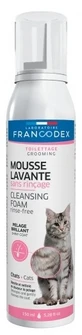 FRANCODEX Washing foam without rinsing for cats 150 ml
