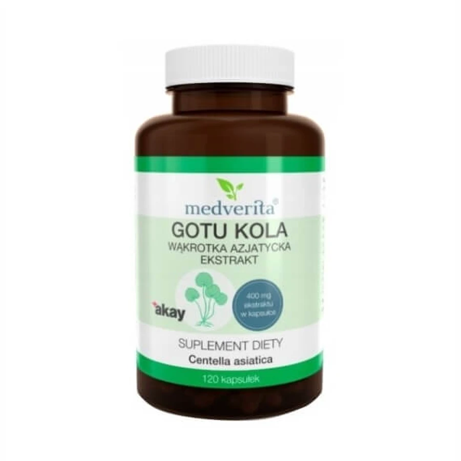 Medverita Gotu Kola 120 capsules