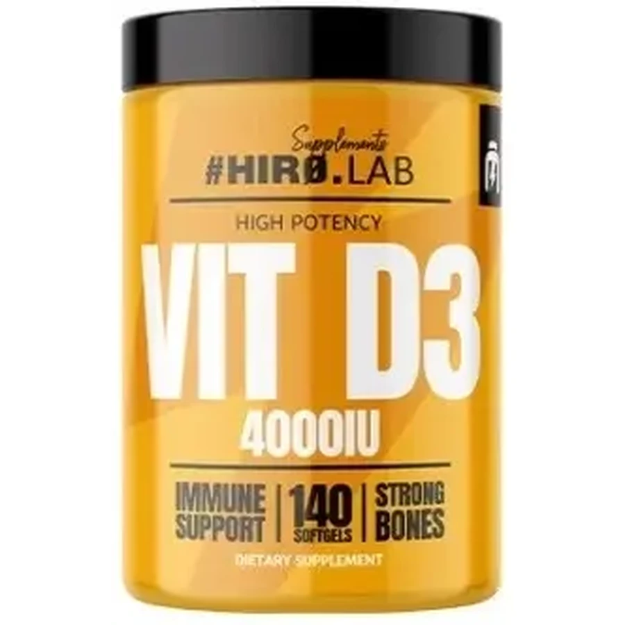 HIRO.LAB Vitamin D3 4000IU 140 Kapseln