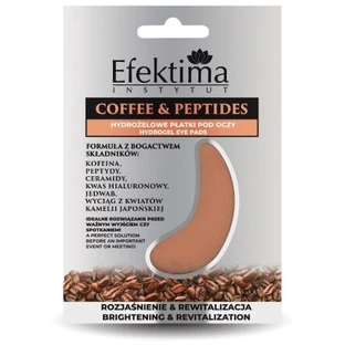 EFEKTIMA CAFFEINE ET PEPTIDES Patchs oculaires en hydrogel 1 ...