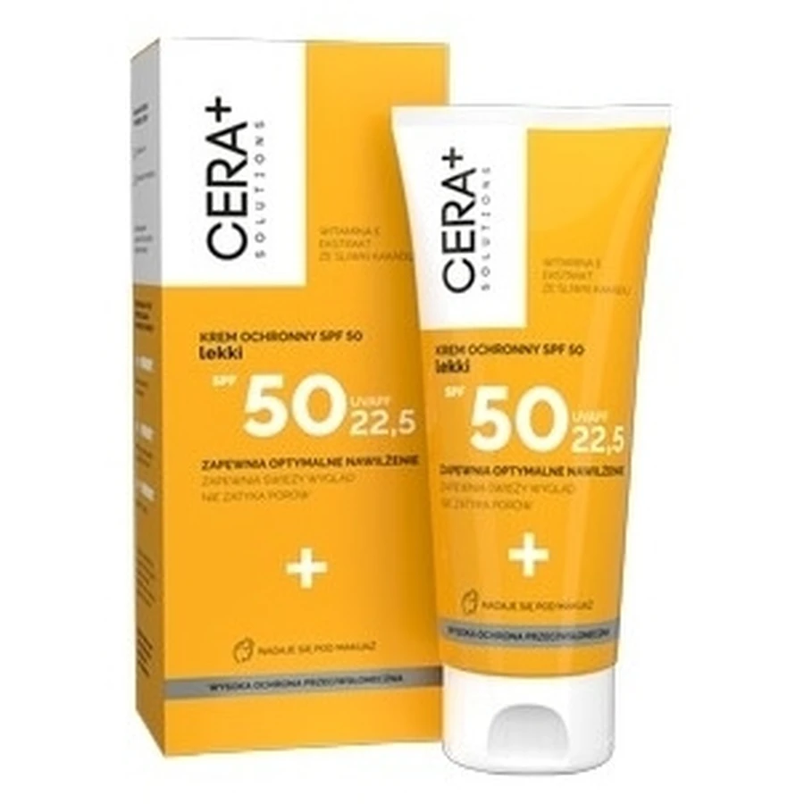 CERA + SOLUTIONS SPF50+ crema ligera 50 ml