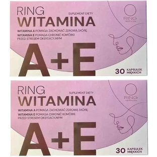Ring Vitamin A + E 30 capsules Multipack x 2