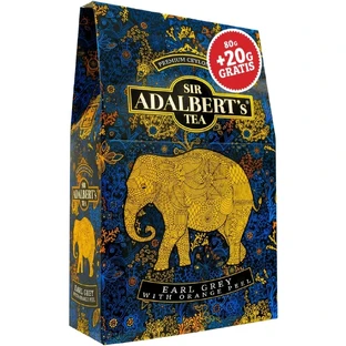 Té negro Earl Grey de ADALBERT'S con cáscara añadida ...
