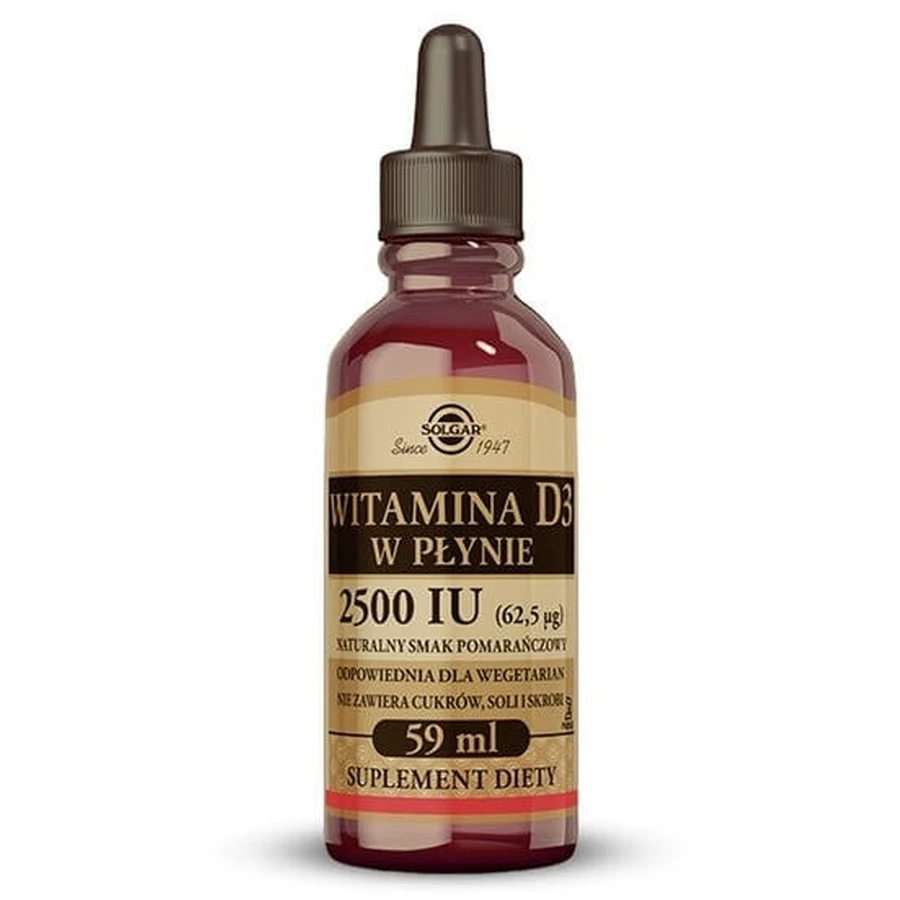 SOLGAR Vitamine D3 vloeistof 59 ml