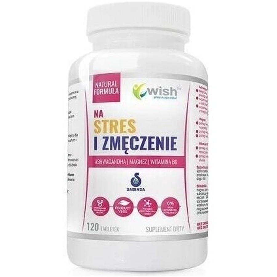 Wish for stress and fatigue 120 tablets