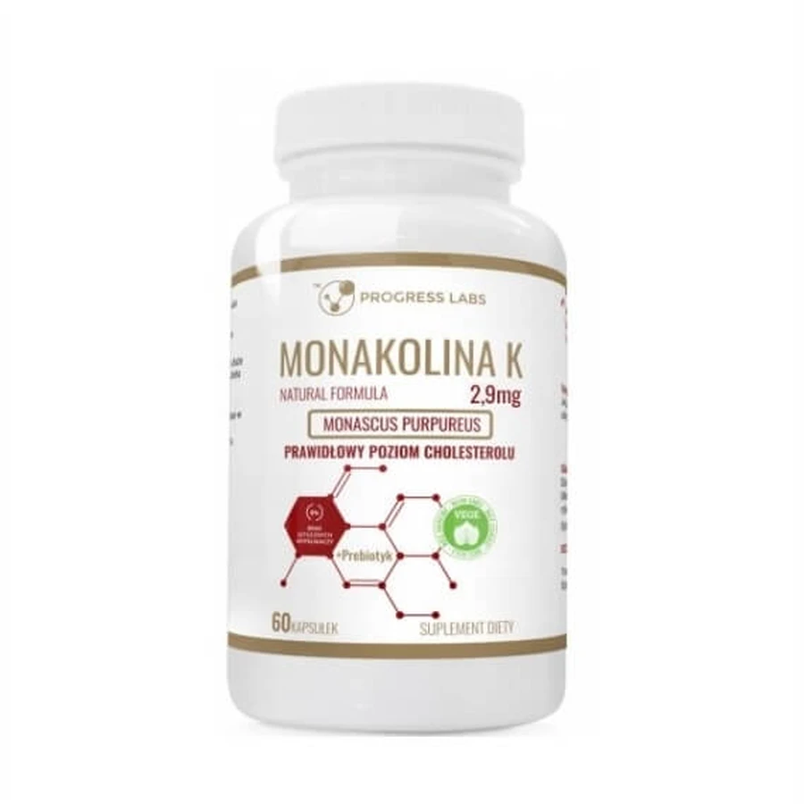 PROGRESS LABS Monacolin K vs 2 60 capsules