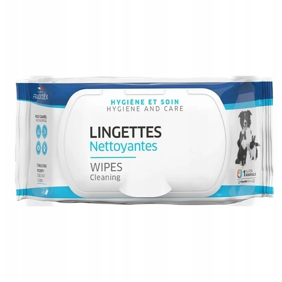 FRANCODEX Eye, ear, paw cleaning wipes for ...