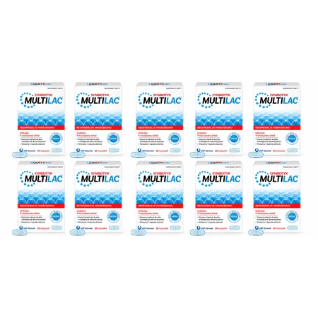Multilac Synbiotic, 10 x 20 capsules