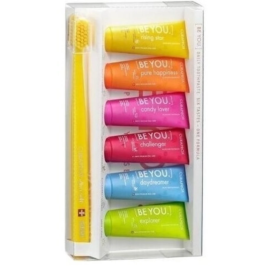 CURAPROX BE YOU Estuche de seis mini pastas 6 x 10 ml ...