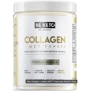 Beketo Keto Collagen avec MCT Oil French Vanilla 300 g