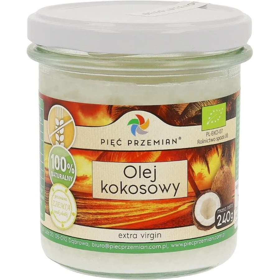 Five Transformations BIO extra vierge kokosolie 240 g