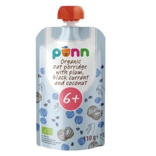 Salvest Ponn Bio Gruau d'avoine à la prune, au cassis et ...