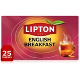 Lipton ENGLISH BREAKFAST té negro 25 bolsitas