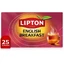 Lipton ENGLISH BREAKFAST black tea 25 bags