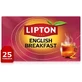 Lipton ENGLISH BREAKFAST black tea 25 bags
