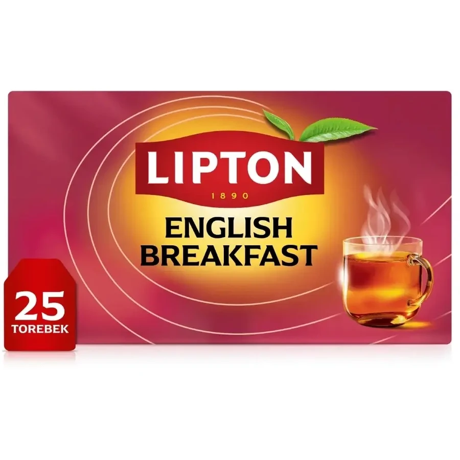 Lipton ENGLISH BREAKFAST black tea 25 bags