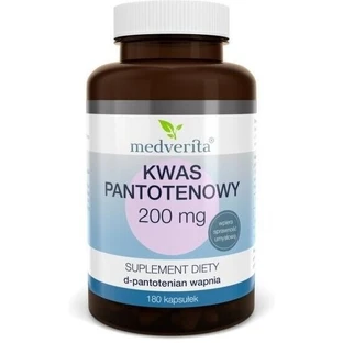 Medverita Acide pantothénique 200 mg 180 gélules