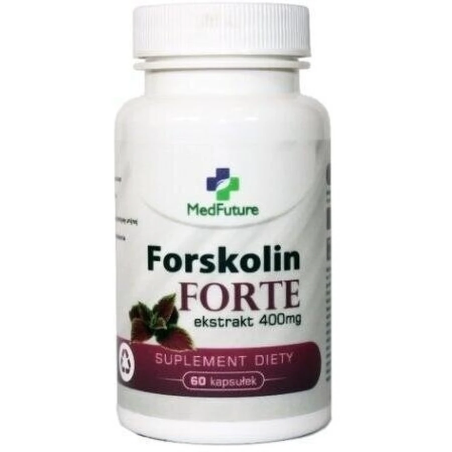 MedFuture Forskolin Forte extrait 400 mg 60 gélules.