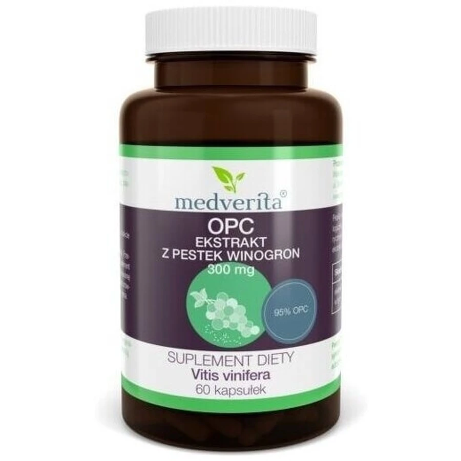 Medverita OPC 95% 300 mg 60 capsules.