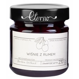 Eterno Cherries with rum 230 g