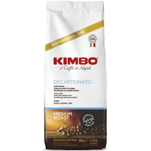 Kimbo Espresso Decaffeinato, decaffeinated bean coffee ...