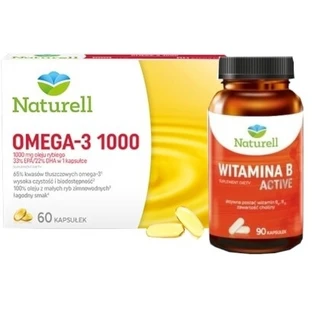 NATURELL Omega-3 1000 60 capsules + NATURELL Vitamine B ...