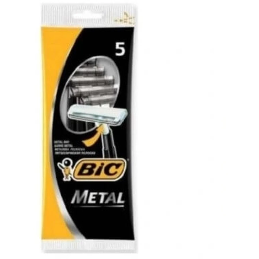 Afeitadora Bic Funda metálica BIC 5 piezas.