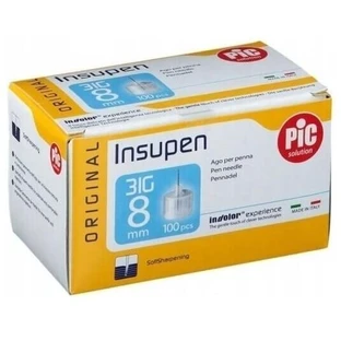 PIC Insupen Pen-Nadeln 31G 8mm 100 Stück
