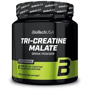 BioTech USA Tri Creatin Malat Kreatin-Monohydrat 300 g